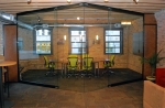 NxtWall field-fit conference room with double sliding glass doors #0252