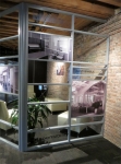 Multi-segmented demountable wall Chicago NxtWall showroom #0262