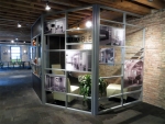 Curved flexible office wall at Chicago NxtWall showroom #0266