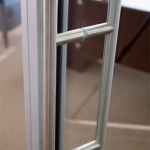 Barpull detail for glass doors #0416