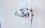 Glass door hardware housing kit for glass doors #1081