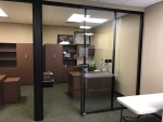 Black Color Match Flex Series Aluminum Private Offices #1054