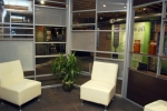 Chicago demountable wall showroom angled wall offices #0449