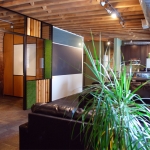 Chicago Flex series offices with lounge area #0448