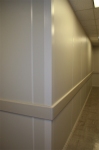 Custom Almond Colored Corner Post and Wall Trim #0220