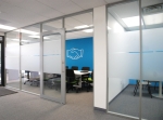 Flex Series Conference Room Walls with Privacy Window Film  #1588