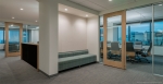 Wood Frame Glass Insert Doors - Flex Series Demountable Walls #1581
