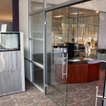 Double Frameless Swing Glass Doors - Flex Series #0174