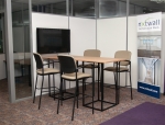 Video Conferencing Area with Glass Clerestory - Flex Series #1151