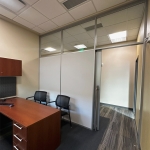 Flex-Series-demountable-wall-office-with-glass-clerestory-and-locking-sliding-door