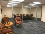 Flex Series glass walls at financial institution #1169
