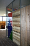 Flex Series sustainable wood pallet interior walls #0190