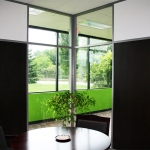 Office with glass corners - Flex Series #0164