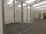 Freestanding Curved Flex Glass Walls #1064