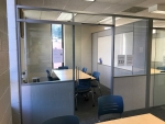 Freestanding study room Flex Series demountable walls - college installation #1170