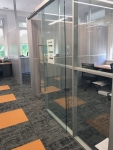 Glass and Solid Wall Free Standing Modular Offices #1576
