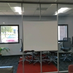 Integrated Whiteboard and Glass Wall - Flex Series #1072