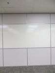 Integrated whiteboard wall - Flex Series #1490
