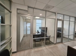NxtWall Flex Series demountable wall glass offices field-fit installation #1653