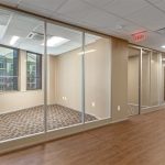 NxtWall Flex Series with Power Channel and Glass #1189