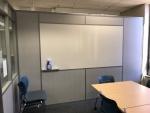 Whiteboard integration wall - NxtWall Flex Series demountable walls #1493