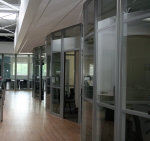 Flex Series Radius Corners Higher Education Glass Fronts #0149