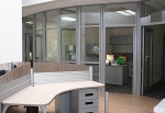 Flexible Higher Education Radiused Offices - Flex Series #0151