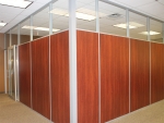 Flex office walls glass clerestory #0939