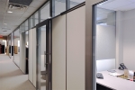 Flex series offices with tackable fabric side walls #0583