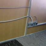 Flex series wall electrical detail #0380