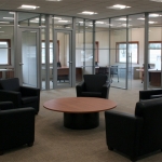 Glass radius office fronts #0571