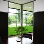 Office with glass corners - Flex Series #0164