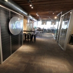 Industrial Feature Wall - NxtWall Chicago Showroom #0998