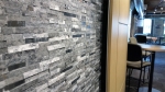 Feature wall detail image Chicago wall showroom #0394