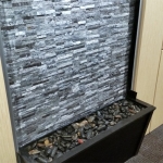 Flex series feature wall with live running waterfall #0397