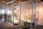 Flex and View series corner glass office integration #0548
