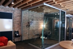 View series frameless glass corner #0686