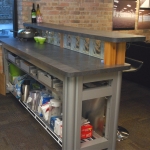 The NxtBar constructed from Flex wall series components #0259