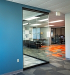 View Series Black Framing Glass Open Corner #1139