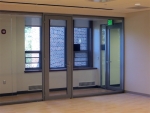 Aluminum door with glass fronts - View Series #0288