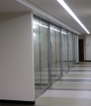 Glazed offices with sliding doors - View Series #0298