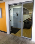 Glass swing door front entrance - View Series #0362