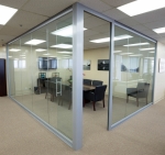 Glass wall Conference room View series #0478