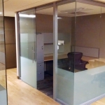 NxtWall glass wall offices - University installation #0640