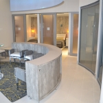 NxtWall glass curved office walls #0596