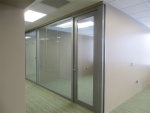 View series butt-joint glass fronts for University Administration Center #0366