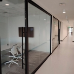 Frameless Glass conference room demountable walls - View Series #1648