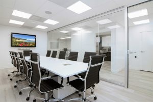 NxtWall Case Study - Infinity Residential - Irvine, CA NxtWall View Series Glass Conference Room - Infinity Residential - Irvine, CA