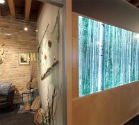 Modern Backlit LED Lighting Wall - NxtWall Chicago Showroom