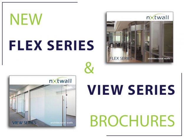 NxtWall Flex and View Series Wall System Brochures